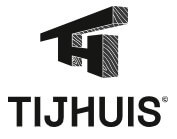 TIJHUIS logo: stylized black geometric mark above the company name TIJHUIS